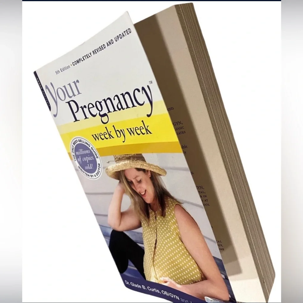 Your Pregnancy Week By Week Paperback Book Mom Mother Pregnant Baby Book Infant